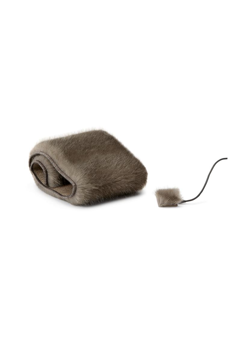 Bubblebee The Piece-A-Fur karvasuoja nappimikrofonille, harmaa