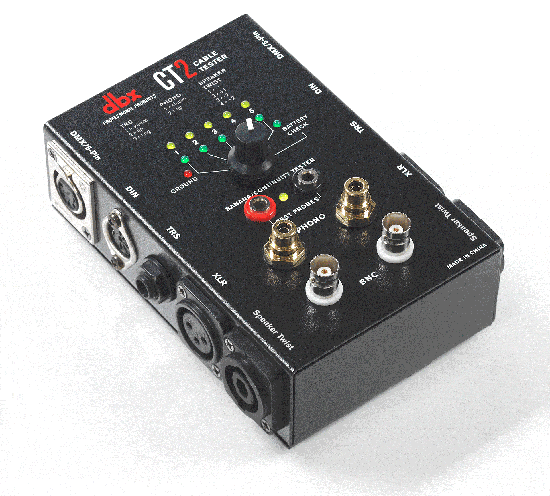 DBX CT2 kaapelitesteri
