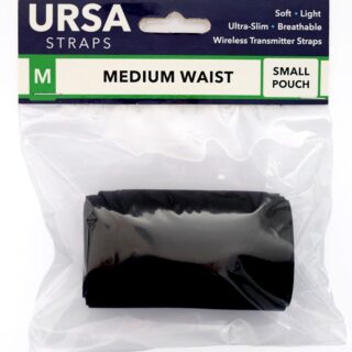 URSA Straps lähetinvyö, M-koko, Small Pouch, musta