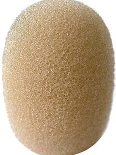 Sennheiser vaahtomuovituulisuoja MKE2 mikrofonille (beige)