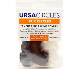 Ursa Fur Circles Multi pack nappimikrofonin piilotukseen 9kpl + 30kpl Sticky Circles
