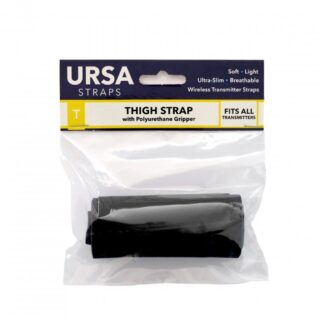 URSA Straps lähetinvyö reiteen, musta