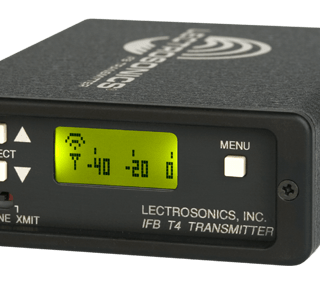 Lectrosonics IFBT4, kompakti IFBT-lähetin