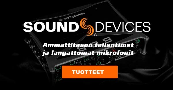 Sound Devices - Ammattitason tallentimet ja langattomat mikrofonit.