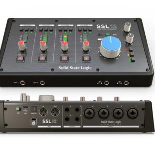 SSL 12, 12in / 4out USB-interface